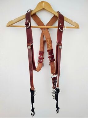 Hold Fast Moneymaker Leather Camera Harness Size Medium